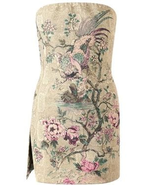 Roberto Cavalli Party Dresses - Natural