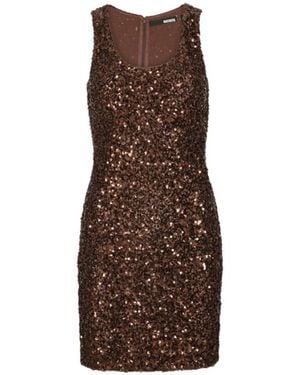 ROTATE BIRGER CHRISTENSEN Party Dresses - Brown