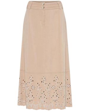 GUSTAV Maxi Skirts - Natural