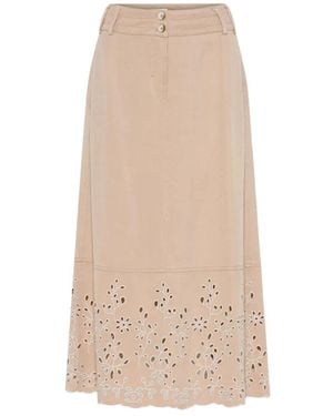 GUSTAV Maxi Skirts - Natural