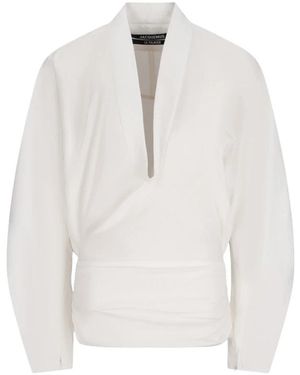 Jacquemus Blouses - Blanco