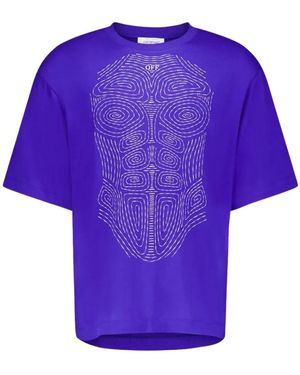 Off-White c/o Virgil Abloh T-Shirts - Purple
