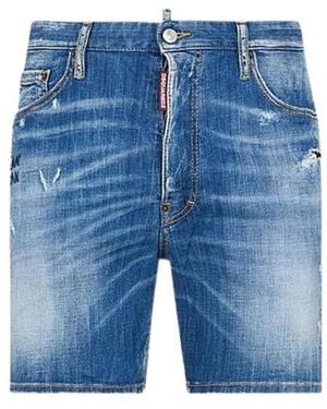 DSquared² Denim Shorts - Blauw