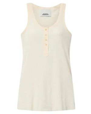 Isabel Marant Tops ,Mouwloze Top - Wit