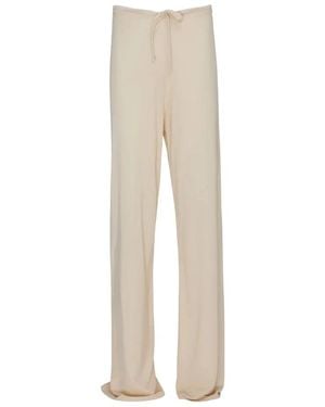 AYA MUSE Wide Trousers - Natural