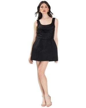 GIUSEPPE DI MORABITO Mini Kleid A Cupola - Schwarz