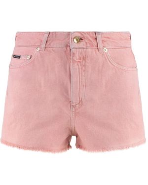 Dolce & Gabbana Denim Shorts - Rosa