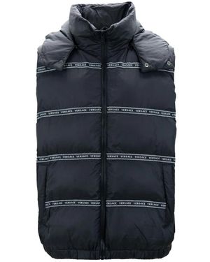 Versace Giacca uomo trapuntata senza maniche - Blu