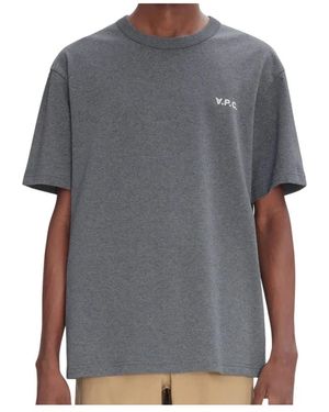 A.P.C. Tops ,Grijs ,T-Shirts