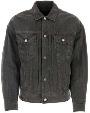 Juun.J Denim Jackets - Grey