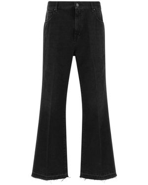 Amiri Jeans ,Zwart ,Katoen Ma Fit Jean