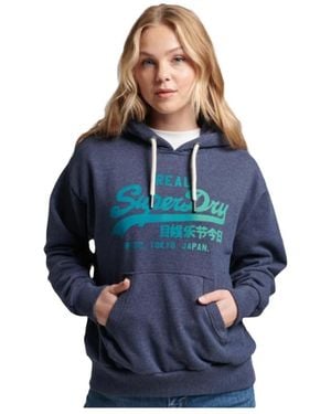 Superdry Vintage Sweat - Blau