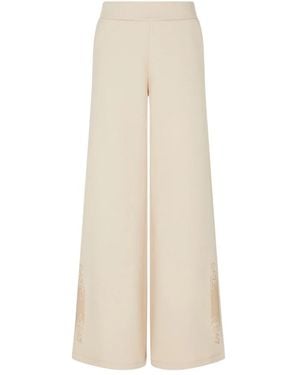 EA7 Wide Trousers - Neutre
