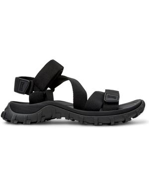 Camper Flache Sandalen - Schwarz
