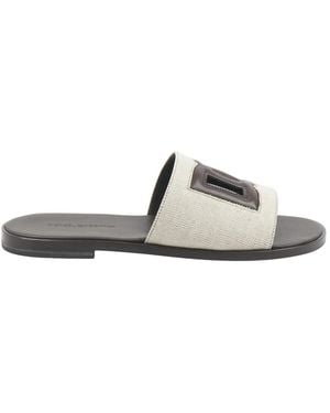 Dolce & Gabbana Sliders - Natural