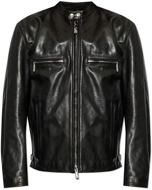 DSquared² Jassen ,Zwart ,Leather Jassen
