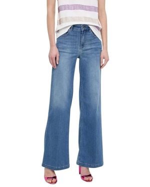 Liu Jo High-Waist Schlagjeans - Blau