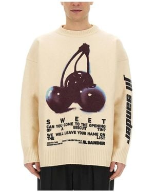 Jil Sander Knitwear > round-neck knitwear - Neutre