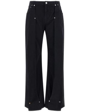 Jean Paul Gaultier Wide Jeans - Black