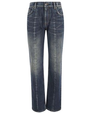 Versace Straight Fit Jeans - Blue