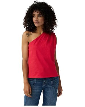 Alchemist Sleeveless Tops - Rojo