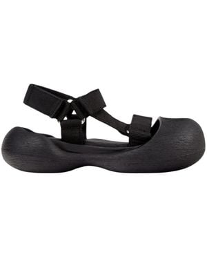 Camper Flat Sandals - Black
