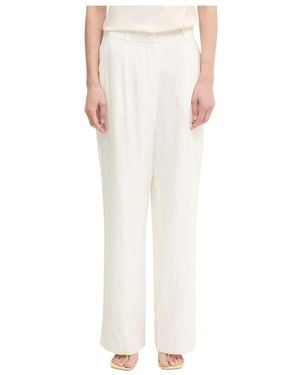 Munthe Wide Trousers - Bianco