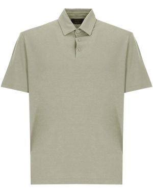 Zanone Polo Shirts - Verde