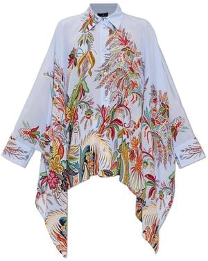 Etro Overhemden ,Veelkleurig ,Shirts - Blauw