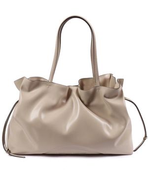 Tory Burch Ella Drawstring Crossbody Bag - Naturel