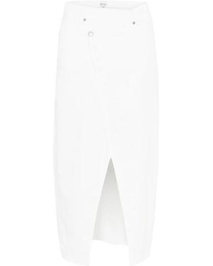 My Essential Wardrobe Denim Skirts - Blanco
