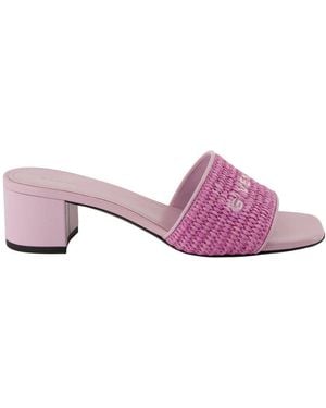Givenchy Heeled Mules - Purple