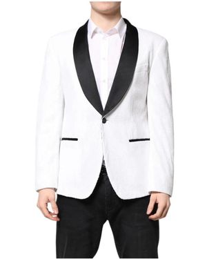 Dolce & Gabbana Formal Blazers - Bianco