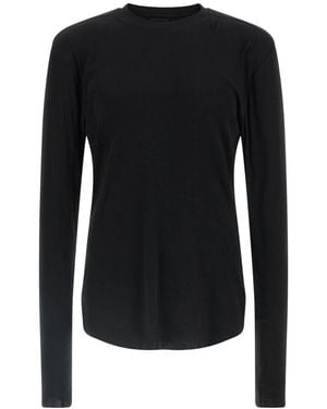 Thom Krom Long Sleeve T-Shirts - Black