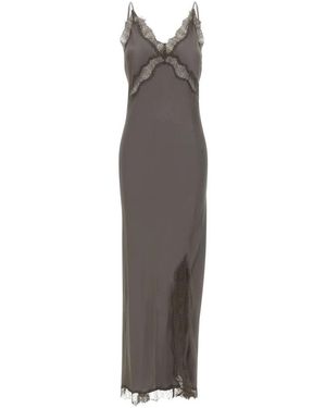 Birgitte Herskind Kleedjes ,Grijs ,Rayon Jonathan Dress - Bruin