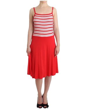 Roccobarocco Audrey Midi Dress - Rood