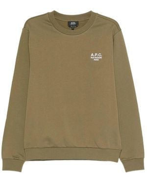 A.P.C. Sweatshirts - Verde