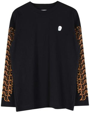 Youths in Balaclava Long Sleeve Tops - Noir