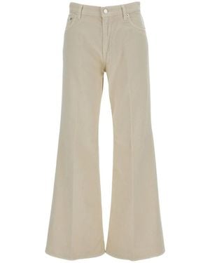 Haikure Wide Jeans - Natural
