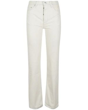 A.P.C. Straight Jeans - White