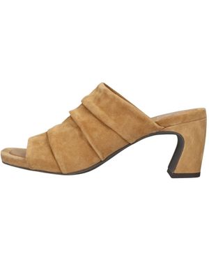 Ash Schoenen ,Bruin ,Leer Eva Sandal