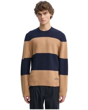 A.P.C. Edward Pullover - Blau
