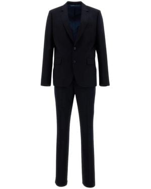 Paul Smith Single Breasted Suits - Black