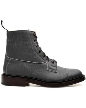Tricker's Lace-Up Boots - Negro