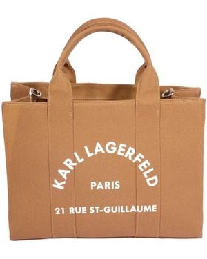 KARL LAGERFELD Shopping Bags - Brown
