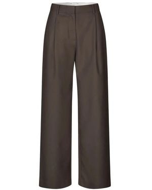 Samsøe & Samsøe Wide Pants - Brown