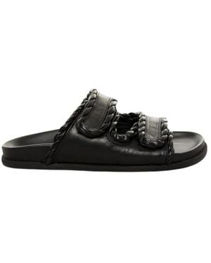 Elena Iachi Sliders - Black