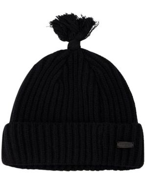 Adererror Accessoires ,Zwart ,Wol Zwarte Wol Beanie Muts