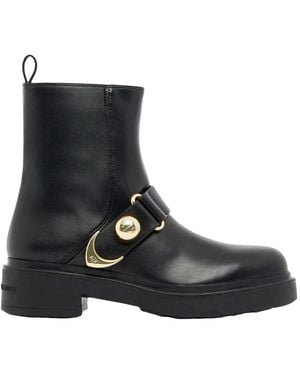 ARMANI EXCHANGE Ankle Boots - Black