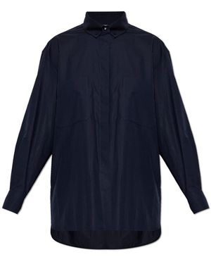 Max Mara Mozaert Shirt - Blauw